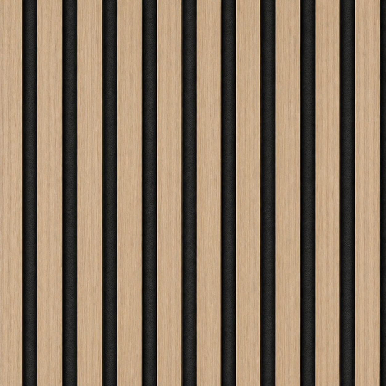 Panel Ripado Acústico de Madera para Paredes 270x110 cm