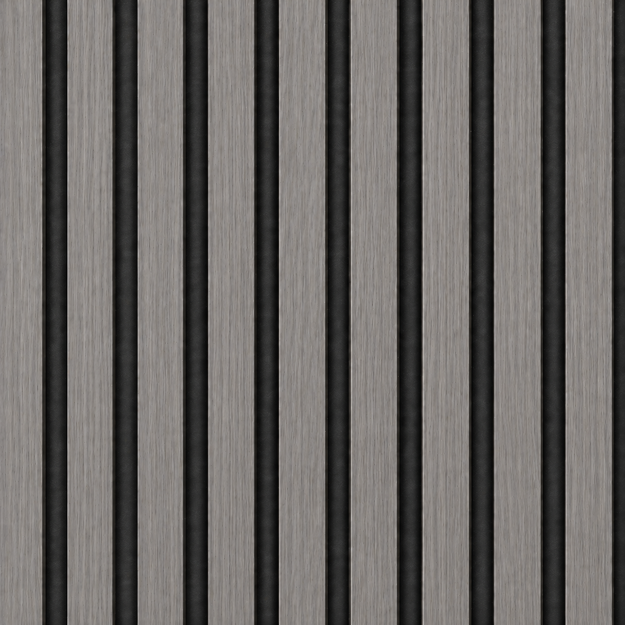 Panel Ripado Acústico de Madera para Paredes 270x110 cm