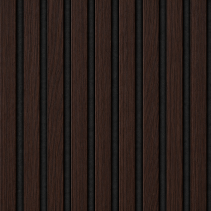 Panel Ripado Acústico de Madera para Paredes 270x110 cm