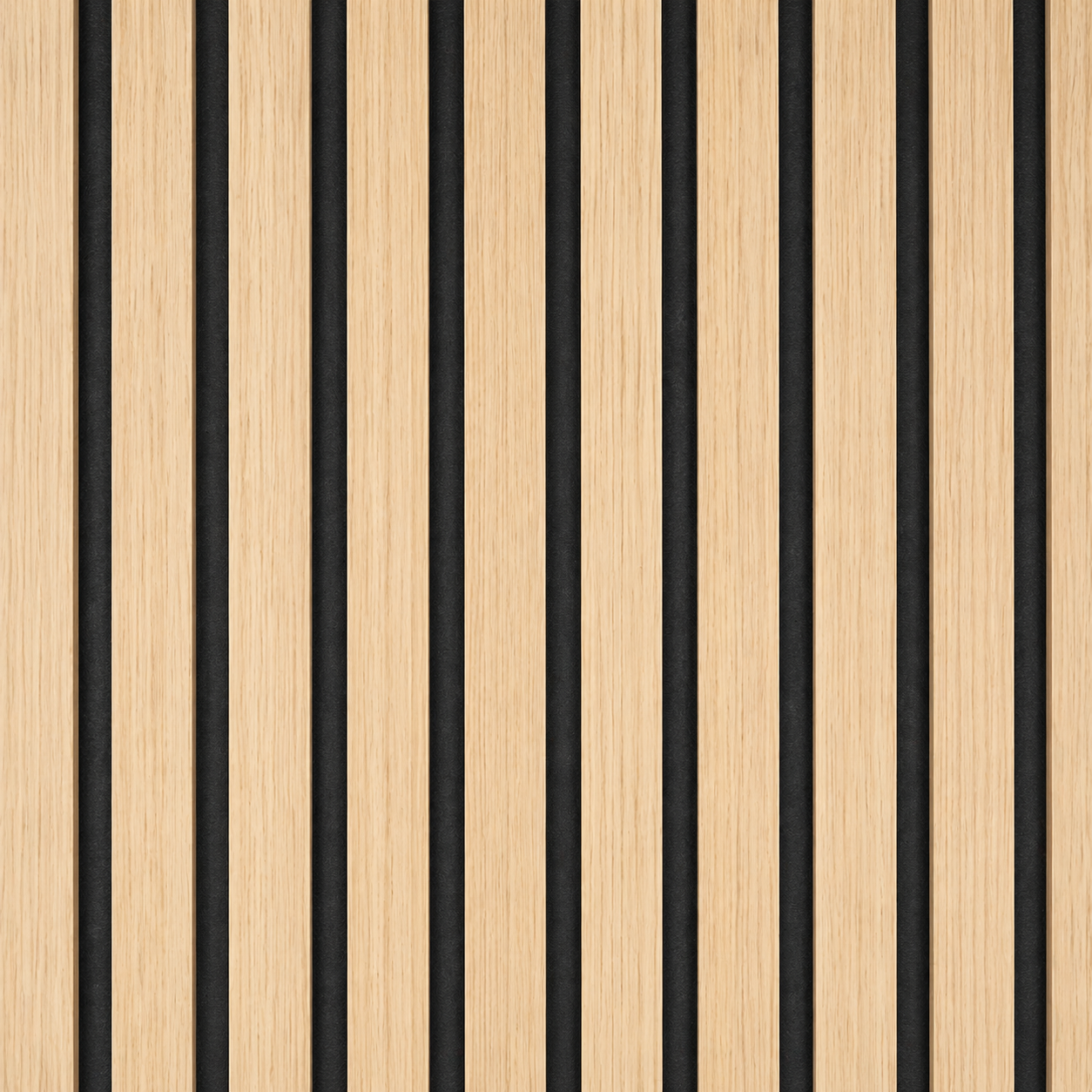 Panel Ripado Acústico de Madera para Paredes 270x110 cm