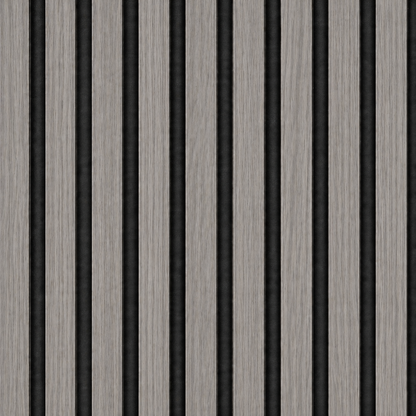 Panel Ripado Acústico de Madera para Paredes 270x110 cm