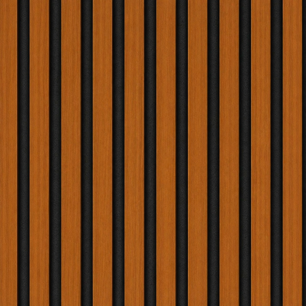 Panel Ripado Acústico de Madera para Paredes 270x110 cm