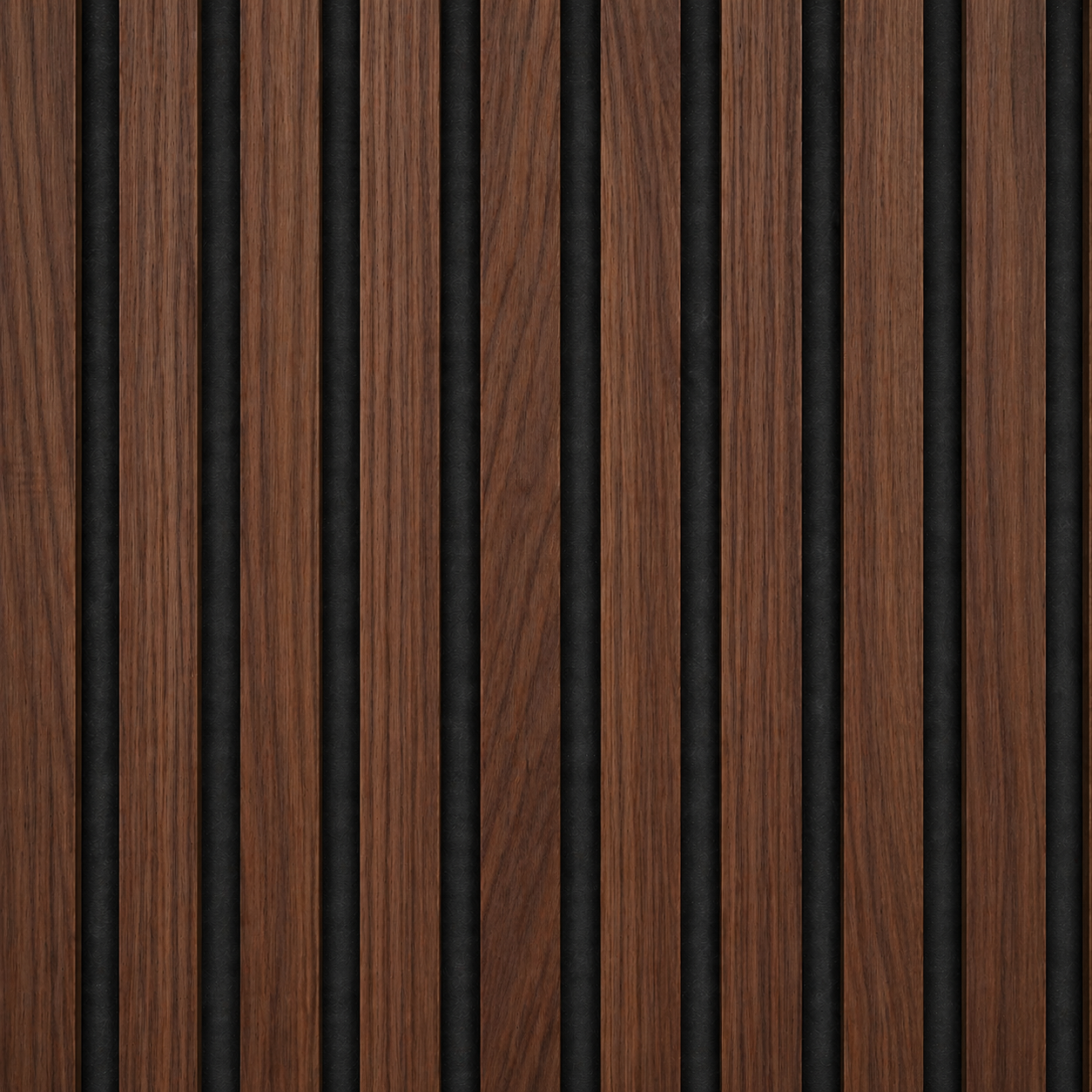 Panel Ripado Acústico de Madera para Paredes 270x110 cm