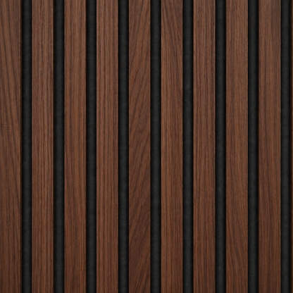 Panel Ripado Acústico de Madera para Paredes 270x110 cm